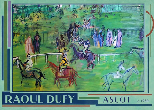 Raoul Dufy Ascot No2 - Poszter