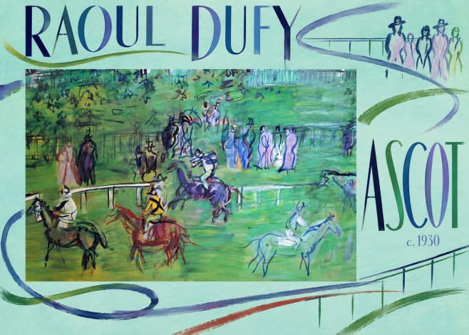 Raoul Dufy Ascot No6 - Poszter