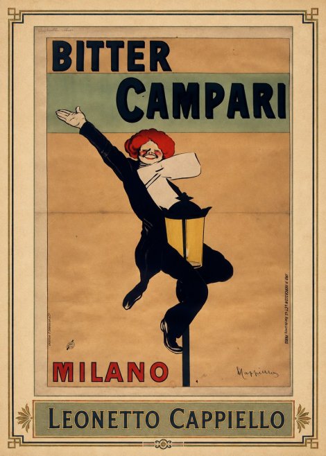 Leonetto Cappiello Bitter Campari II No1 - Poszter