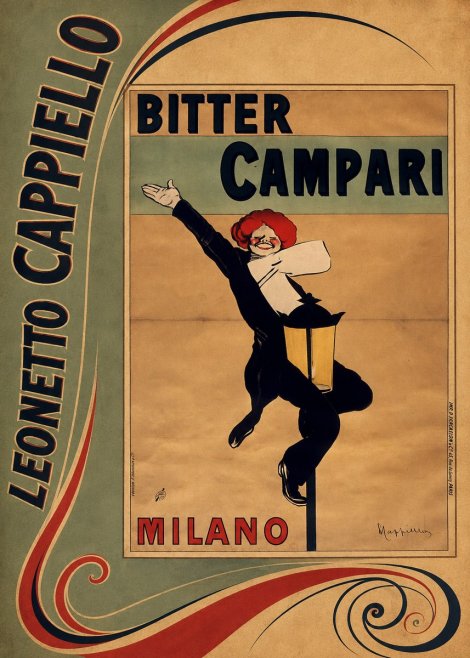 Leonetto Cappiello Bitter Campari II No2 - Poszter