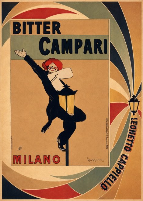Leonetto Cappiello Bitter Campari II No6 - Poszter