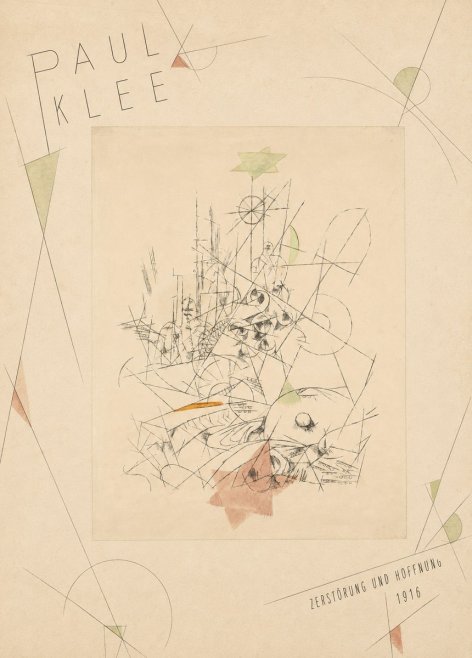 Paul Klee Zerstörung Und Hoffnung II No5 - Poszter