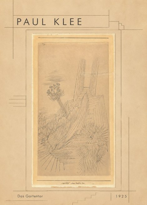 Paul Klee Das Gartentor I No1 - Poszter