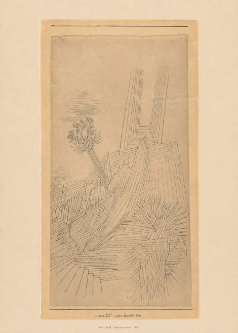 Paul Klee Das Gartentor I No4 - Poszter