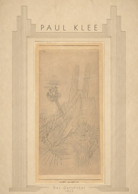 Paul Klee Das Gartentor I No6 - Poszter