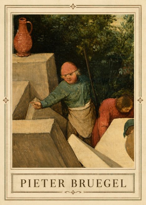 Pieter Bruegel The Tower of Babel XIX No1 - Poszter