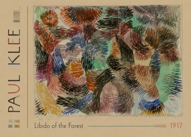Paul Klee Libido of the Forest No1 - Poszter