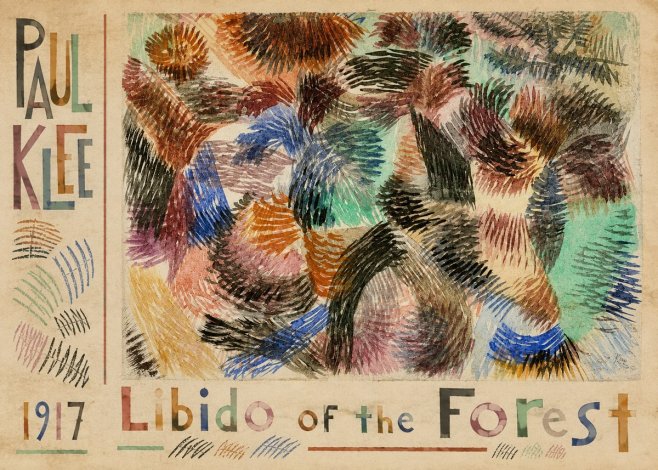 Paul Klee Libido of the Forest No5 - Poszter