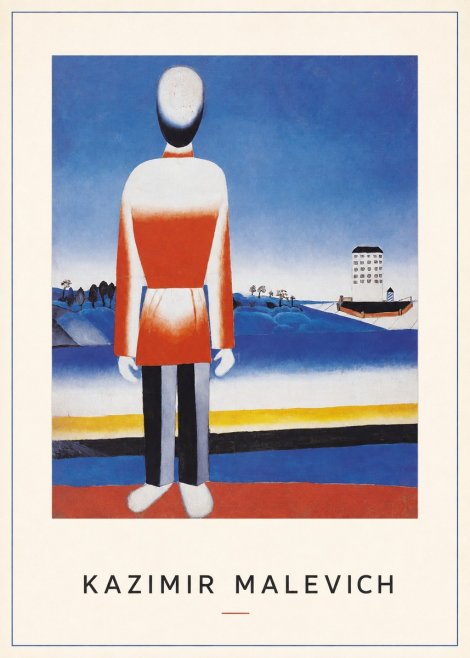 Kazimir Malevich Peasant No4 - Poszter