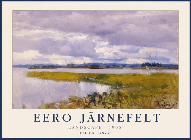 Eero Järnefelt Landscape No1 - Poszter