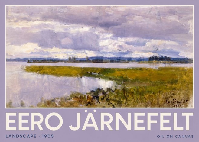 Eero Järnefelt Landscape No2 - Poszter