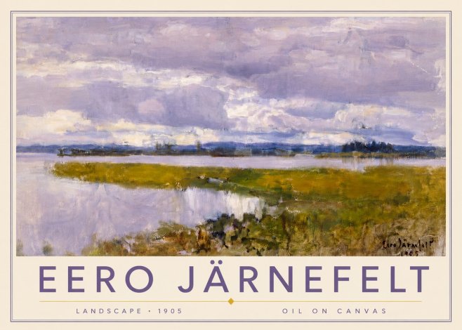 Eero Järnefelt Landscape No5 - Poszter