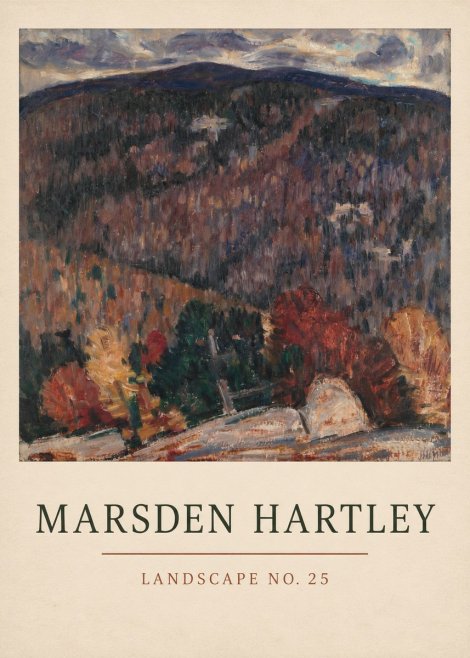 Marsden Hartley Landscape No. 25 No3 - Poszter