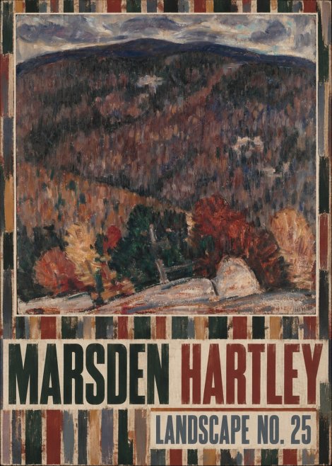 Marsden Hartley Landscape No. 25 No4 - Poszter