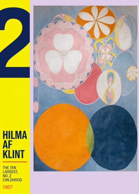 Hilma af Klint The Ten Largest, No. 2, Childhood No4 - Poszter