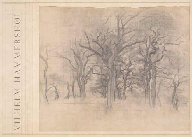 Vilhelm Hammershøi Oak Trees No3 - Poszter
