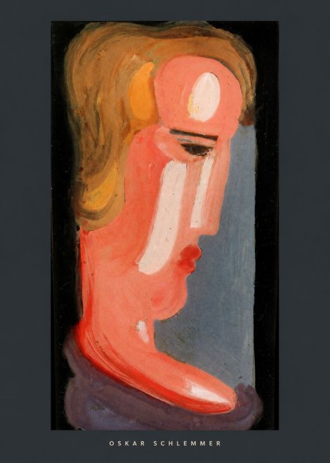 Oskar Schlemmer Profil No5 - Poszter