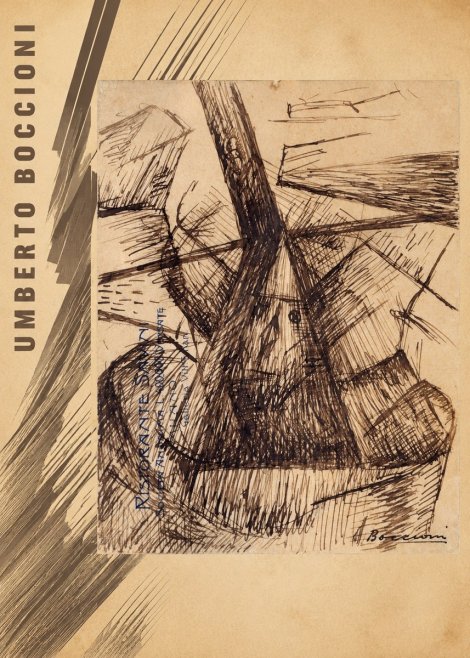 Umberto Boccioni Umberto Boccioni II No2 - Poszter