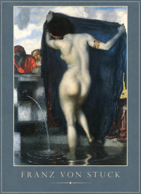 Franz von Stuck Susanna and the Elders No1 - Poszter