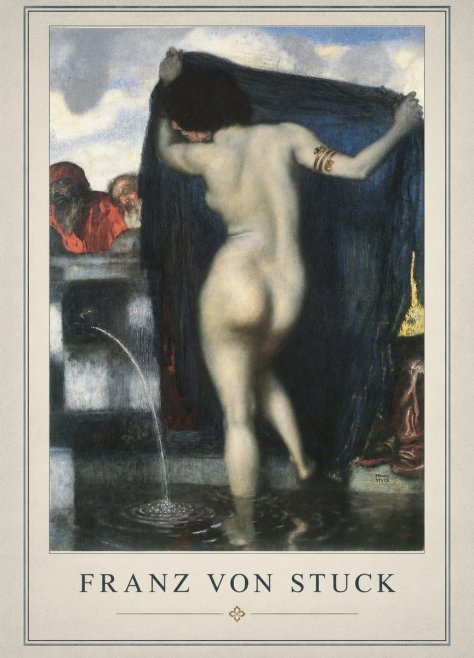 Franz von Stuck Susanna and the Elders No2 - Poszter