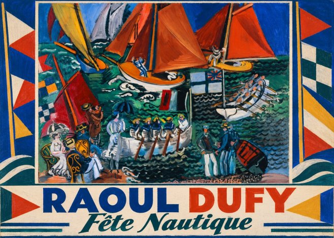 Raoul Dufy Fête Nautique No2 - Poszter