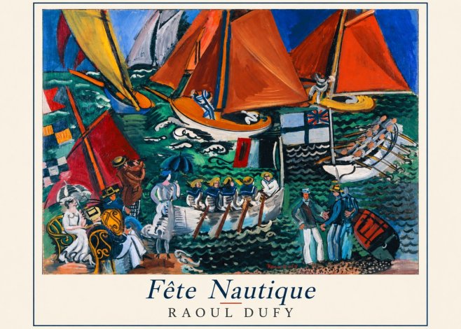 Raoul Dufy Fête Nautique No4 - Poszter