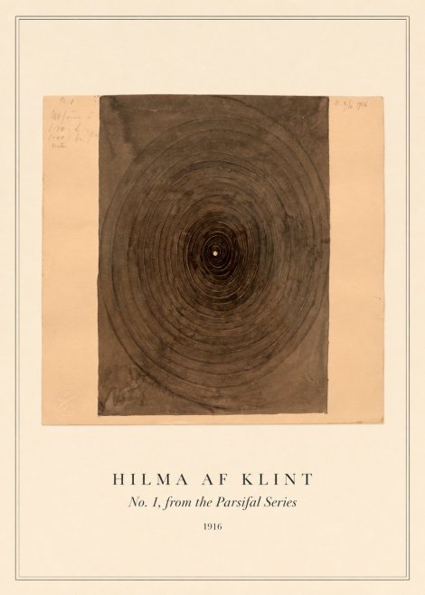 Hilma af Klint No. 1, from the Parsifal Series No3 - Poszter