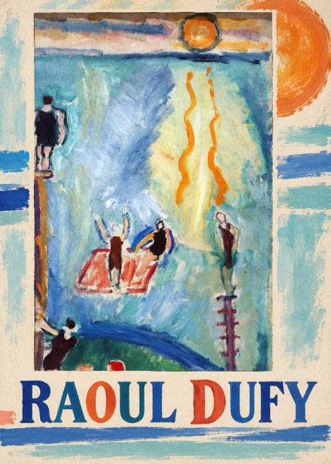 Raoul Dufy The Swimmers No6 - Poszter