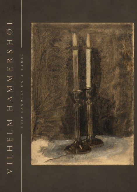 Vilhelm Hammershøi Two Candles on a Table No2 - Poszter