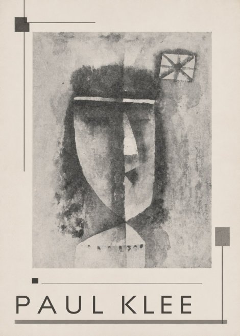 Paul Klee Head of a Man No3 - Poszter