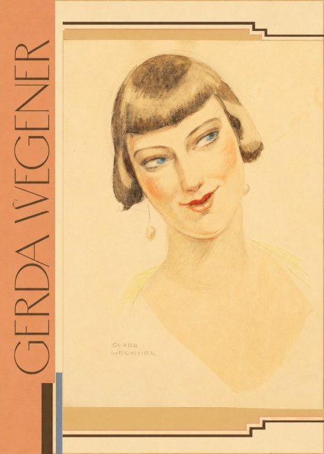 Gerda Wegener Portrait of a Lady No2 - Poszter
