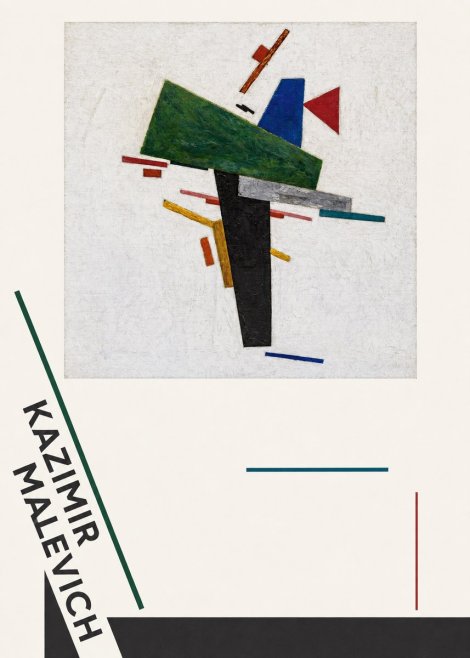 Kazimir Malevich Suprematist Composition II No2 - Poszter