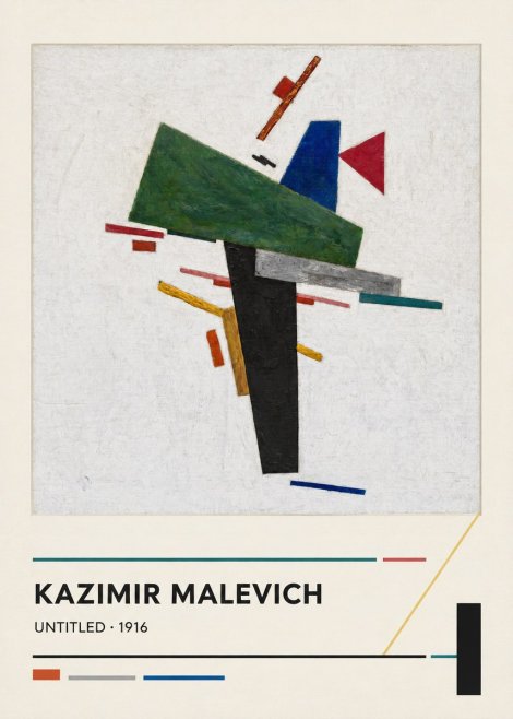 Kazimir Malevich Suprematist Composition II No6 - Poszter