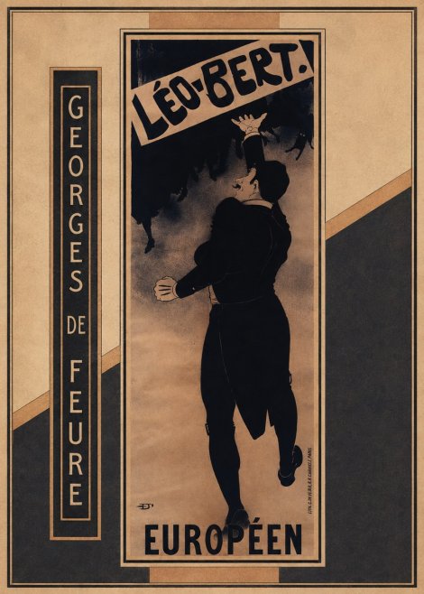 Georges de Feure Léo-bert. Européen No2 - Poszter