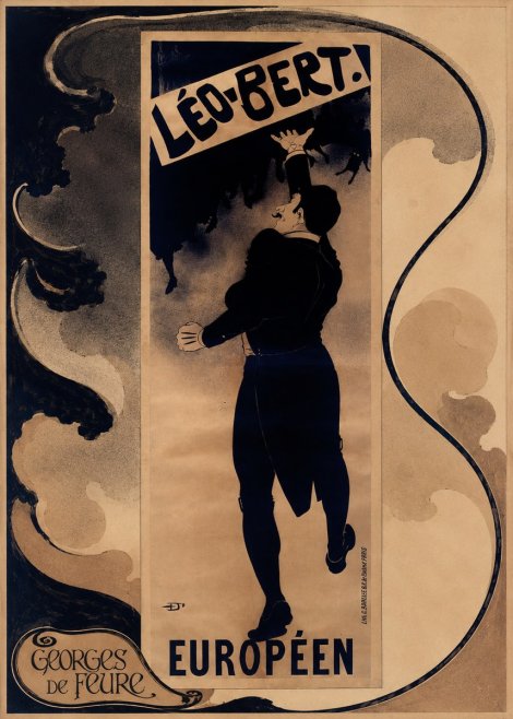 Georges de Feure Léo-bert. Européen No3 - Poszter