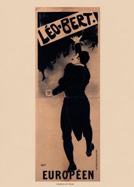 Georges de Feure Léo-bert. Européen No6 - Poszter