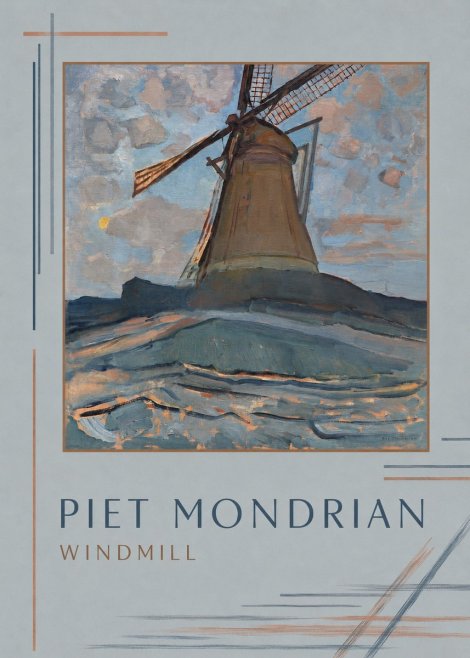Piet Mondrian Windmill No1 - Poszter