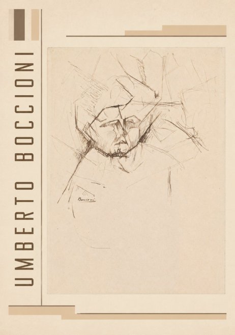 Umberto Boccioni Head Study No2 - Poszter