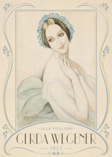 Gerda Wegener Ulla Poulsen No3 - Poszter