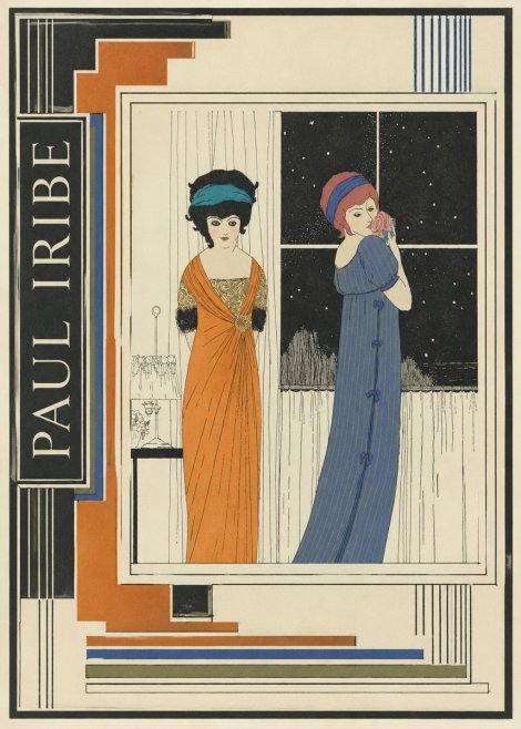 Paul Iribe Evening Elegance No2 - Poszter