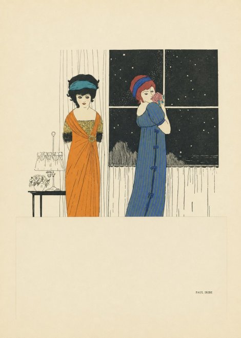 Paul Iribe Evening Elegance No6 - Poszter