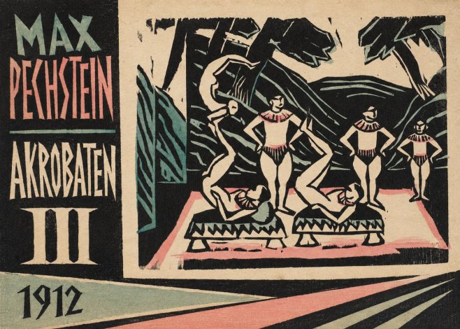 Max Pechstein Akrobaten Iii No2 - Poszter