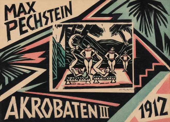 Max Pechstein Akrobaten Iii No5 - Poszter