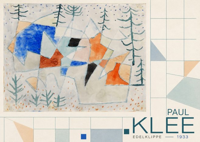 Paul Klee Edelklippe No4 - Poszter