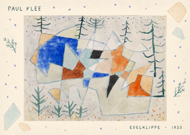 Paul Klee Edelklippe No5 - Poszter