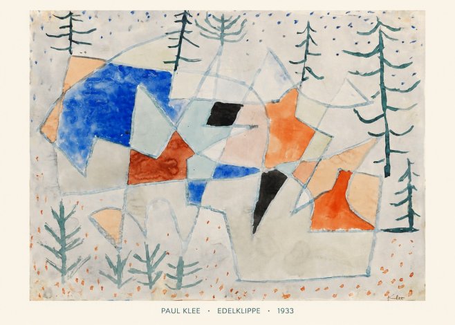 Paul Klee Edelklippe No6 - Poszter
