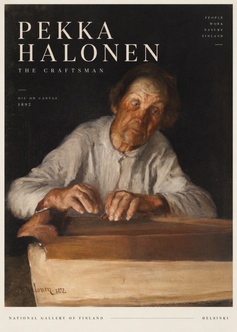 Pekka Halonen The Old Man No6 - Poszter