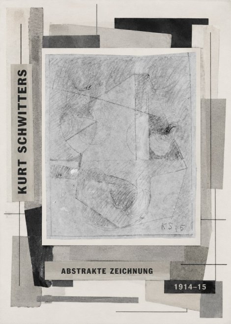 Kurt Schwitters Abstrakte Zeichnung No5 - Poszter