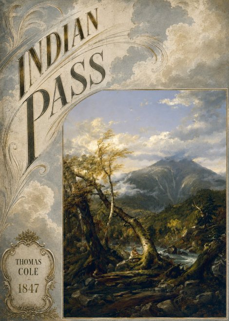 Thomas Cole Indian Pass II No5 - Poszter