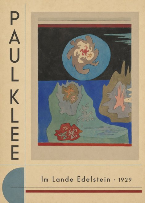 Paul Klee Im Lande Edelstein No5 - Poszter